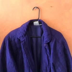 VINTAGE | silk puffer jacket